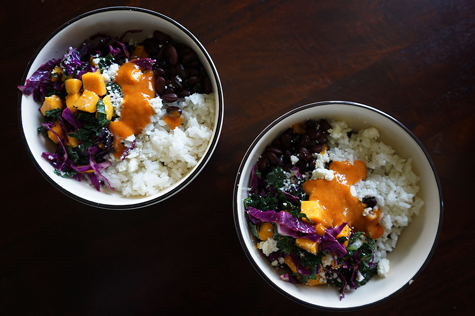 Edited Habenro Sauce Mango Rice Bowl