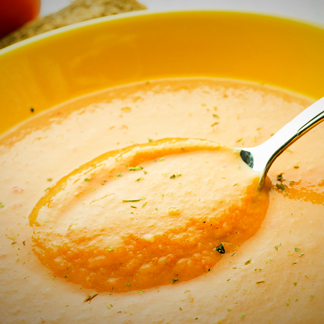 Tomato soup, gazpacho