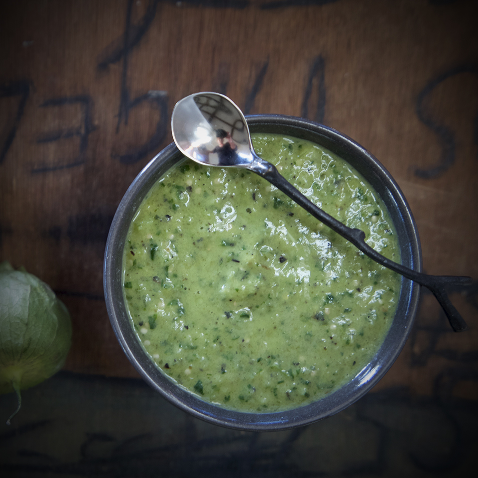 Tomatillo Sauce Sqaure